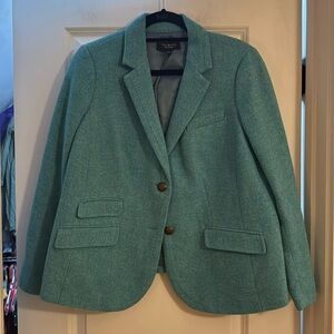 Teal Button Up Jacket